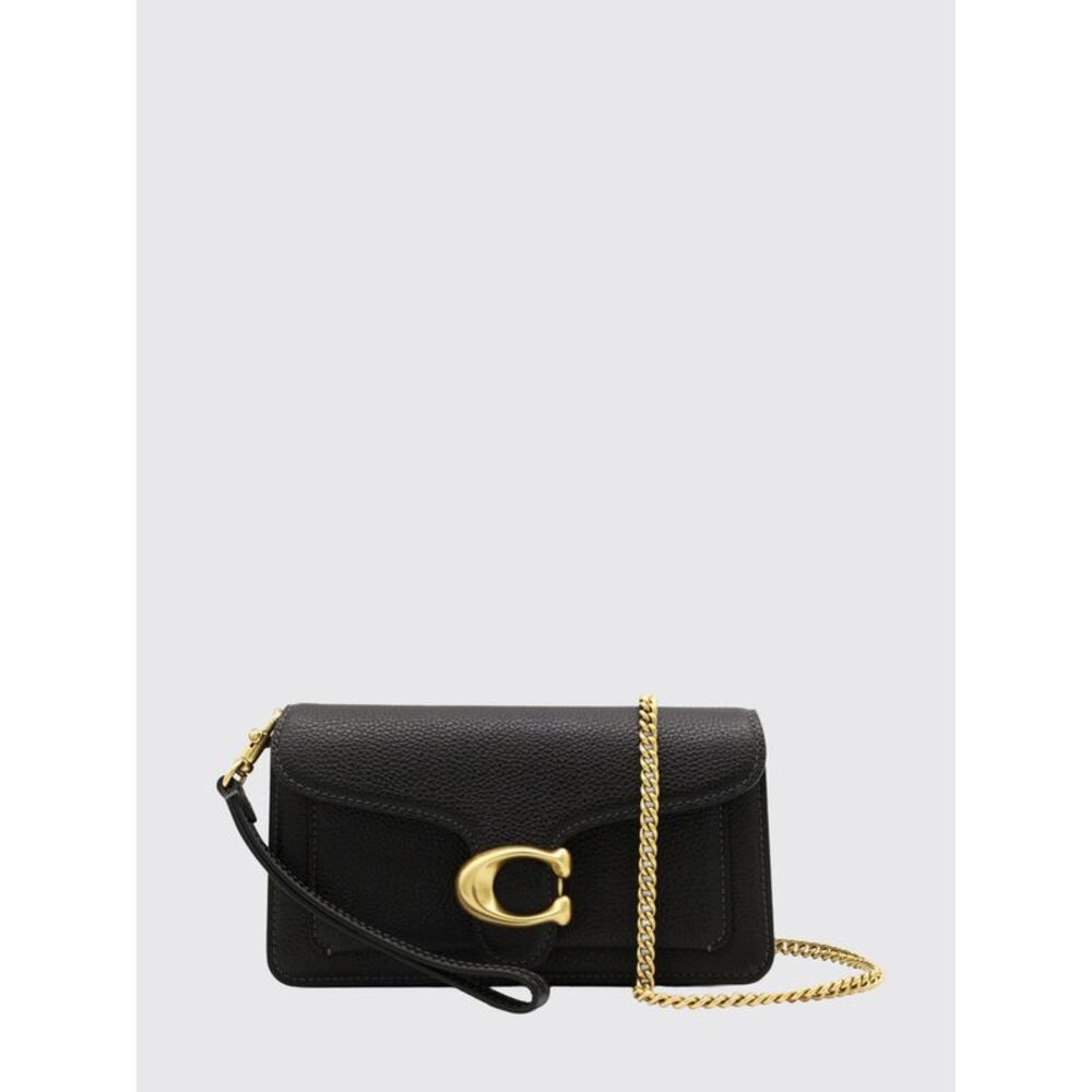 Coach Women Tabby Mini Handbag Coach In Pebbled Leather With Monogram And Logo